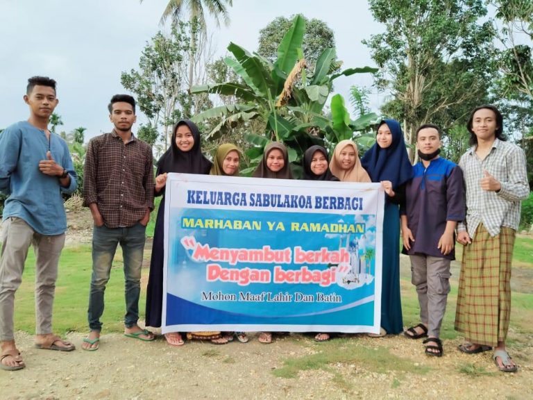 Keluarga Sabulakoa Konsel Berbagi Sembako “Bertajuk Menyambut Berkah dengan Berbagi