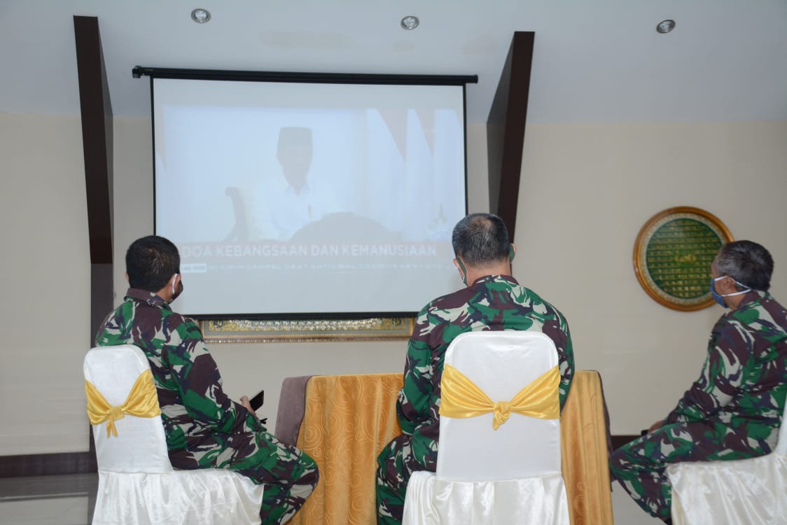 Pangdam Hasanuddin Meminta Masyarakat Tak Berhenti Berdoa Untuk Lawan Corona