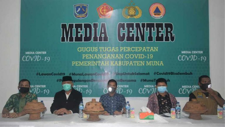 Bertambah Satu Positif, Tiga Sembuh, M. Djudul: Kasus Covid-19 di Muna Semakin Mengerucut