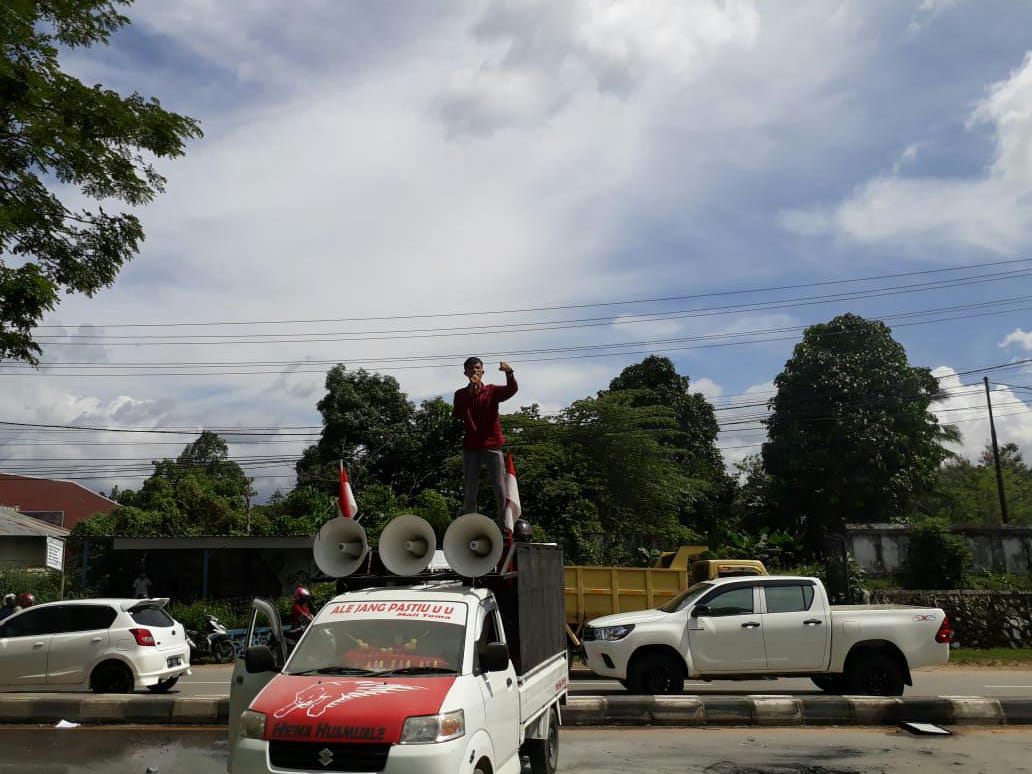 Kesatuan Pemuda Mahasiswa Lingkar Tambang. Tegas Mengharamkan TKA Masuk Di Bumi Anoa