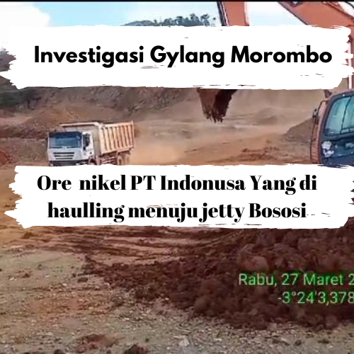 APH Di Minta Cepat Tanggap Panggil Direktur PT Indonusa Terkait pengeluaran Ore nikel Menuju Jetty Bososi