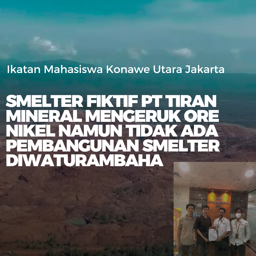 Soal Sanggahan Humas PT. Tiran Mineral, IPMKU : Hanya Omong Kosong dan Pembenaran Soal Sanggahan Humas PT. Tiran Mineral, IPMKU : Hanya Omong Kosong dan Pembenaran